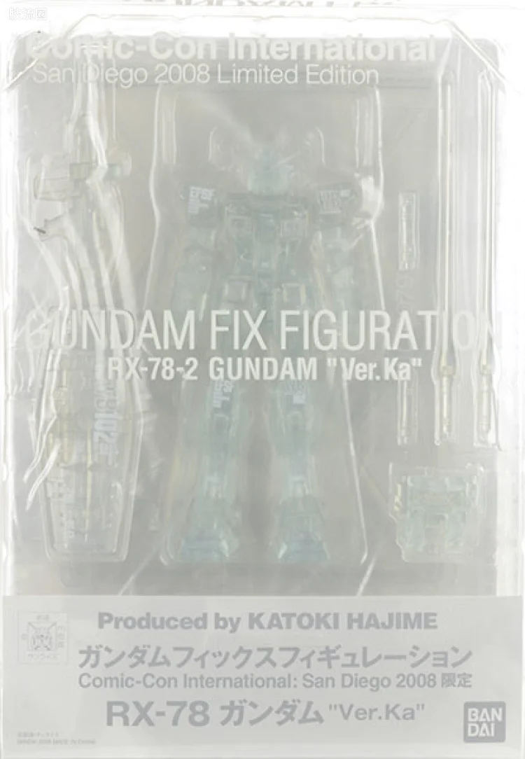GUNDAM FIX FIGURATION GFF系列 #0000 RX-78 高达 Ver.Ka 透明限定版