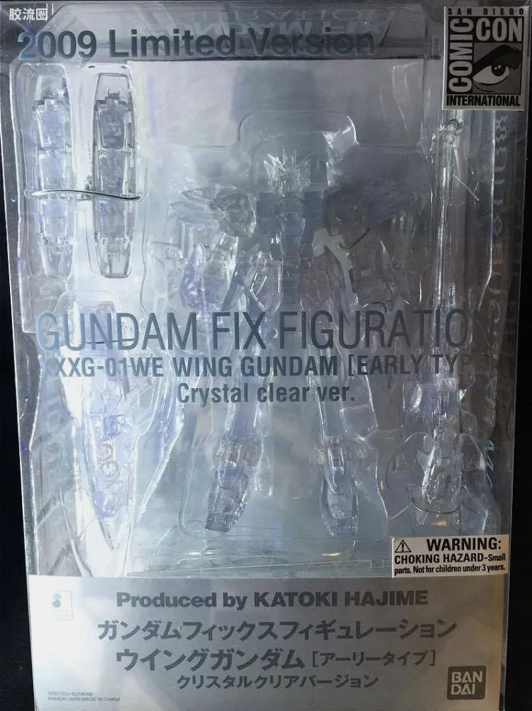 GUNDAM FIX FIGURATION GFF系列 #0000 飞翼高达EW [初期型] 透明限定版