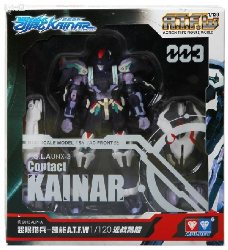 凯能机甲成品系列 A.T.F.W. 003 UNX-3 近战凯能