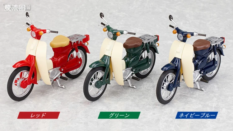 figma可动手办 ex:ride 普通版 005 复古摩托车