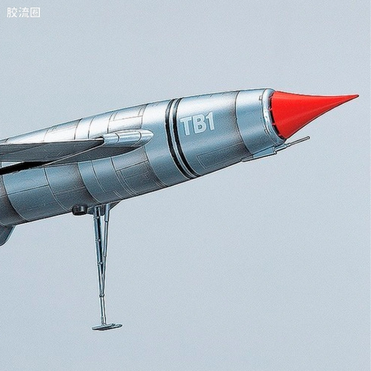 青岛社动漫题材拼装模型 雷鸟神机队 01 1/144 雷鸟1号00355