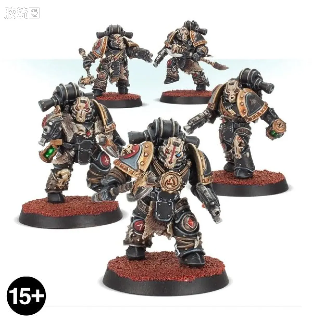 战锤：荷鲁斯之乱 Warhammer: The Horus Heresy Space Wolves 第六军团 太空野狼 初版 死誓狼群 - 图片