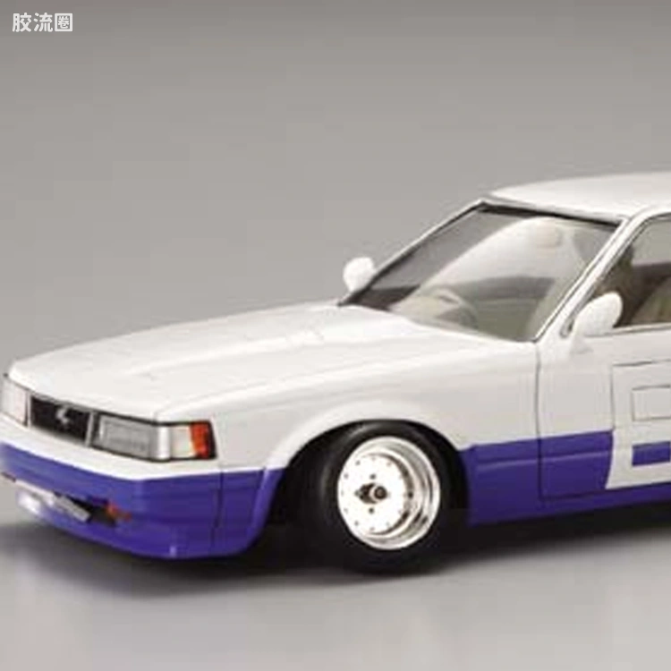 青岛社动漫题材拼装模型 1/24 Lowrider☆Boogie 01 谏的丰田Soarer 03978