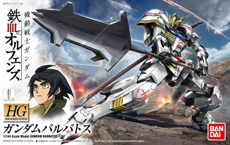 高达铁血的奥尔芬斯 HG 1/144 普通版 01 高达巴巴托斯