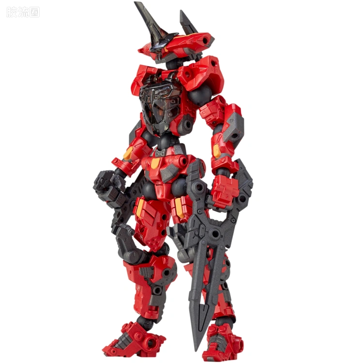 海洋堂合体改造人系列 普通版 026 Serevoid Assault Red
