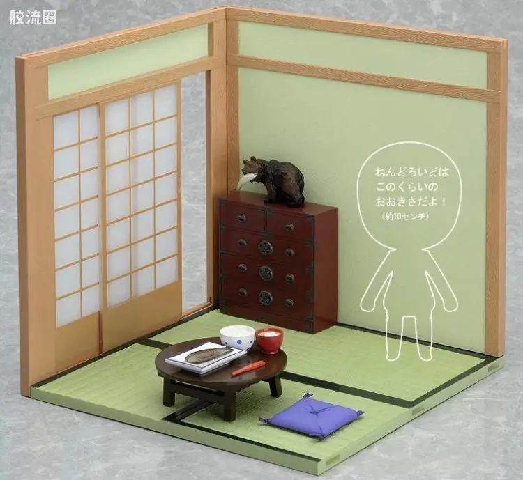 Nendoroid(粘土人) 迷你场景 #02 和风生活A 和室饭厅