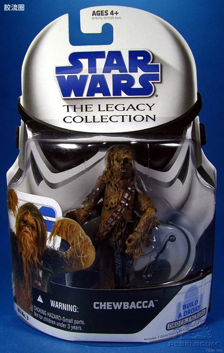 星球大战 THE LEGACY COLLECTION 2008-2009 基础人偶系列 03: Chewbacca (Sandstorm)