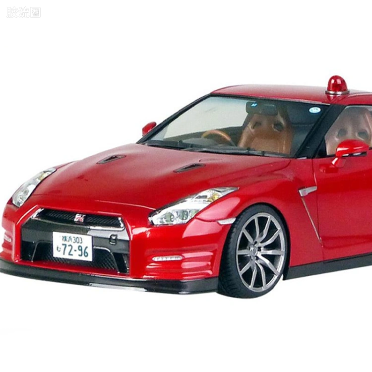 青岛社动漫题材拼装模型 1/24 危险刑警 03 R35 GT-R 危险刑警便衣警车05140