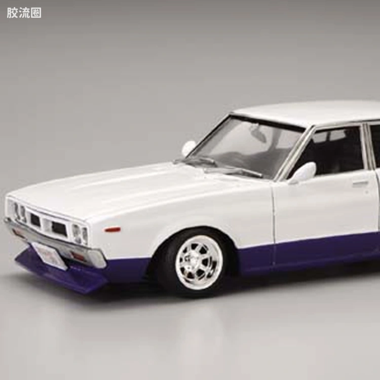 青岛社动漫题材拼装模型 1/24 Lowrider☆Boogie 03 道秋的天际线2000GT-X 04091