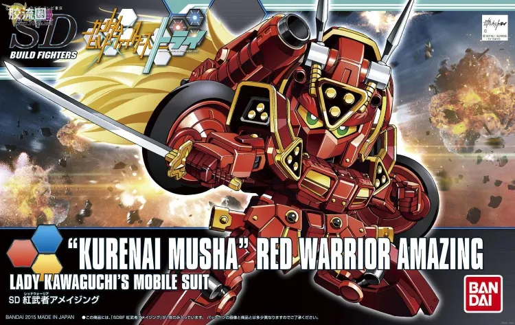 钢普拉Build 综合 SDBF 041 红武者惊异