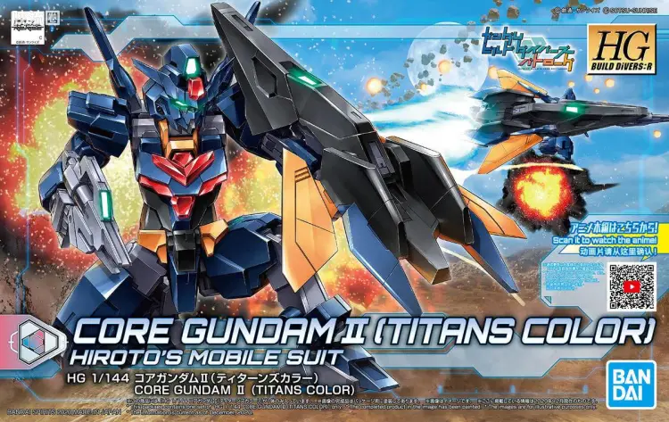钢普拉Build 综合 HGBD:R 043 核心高达II型 提坦斯配色