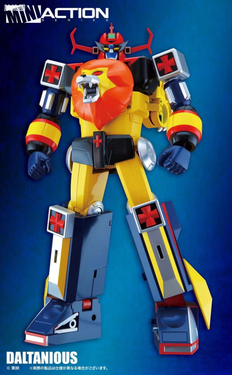 ACTION TOYS机甲成品系列 MINI ACTION 04 未来机械人达尔达尼亚斯