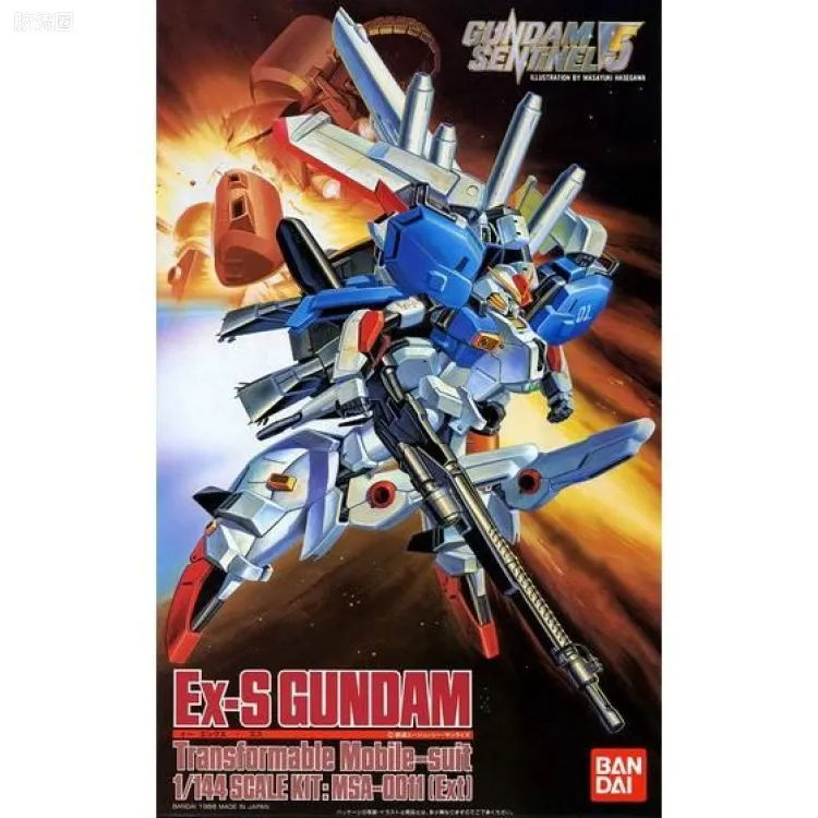 高达前哨战拼装模型 1/144 05 MSA-0011[Ext] Ex-S高达