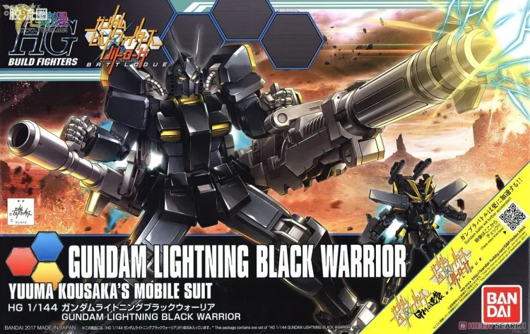 钢普拉Build 综合 HGBF 061 高达闪电黑战士