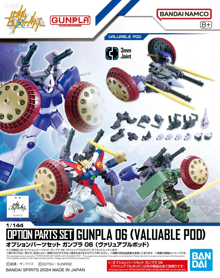 OPTION PARTS SET系列 普通版 06 (火神型背包)