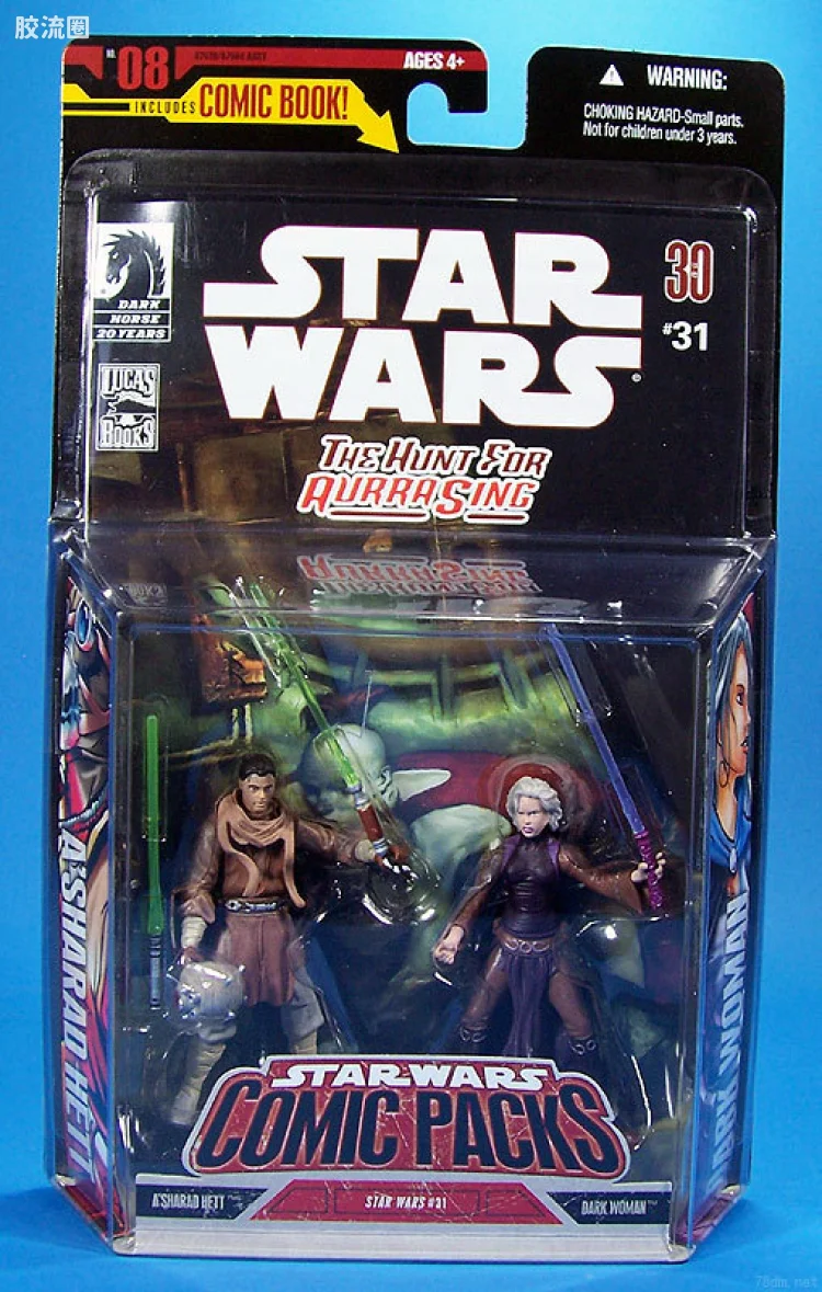 星球大战 30周年收藏 漫画版 08: A'sharad Hett & The Dark Woman (Clone Wars)