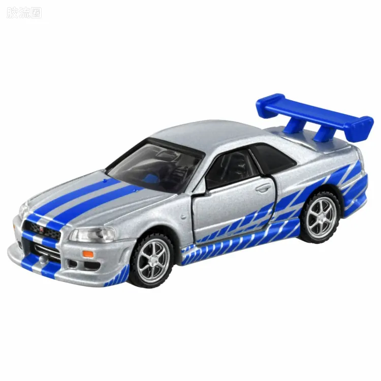 多美卡金属车系列 PREMIUM UNLIMITED 08 速度与激情  BNR34 天际线 GT-R