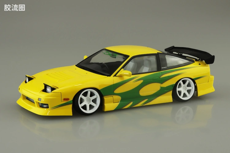 青岛社汽车拼装模型系列 1/24 改装车 097 日产URAS RPS13 180SX '96 Ver.1 067611