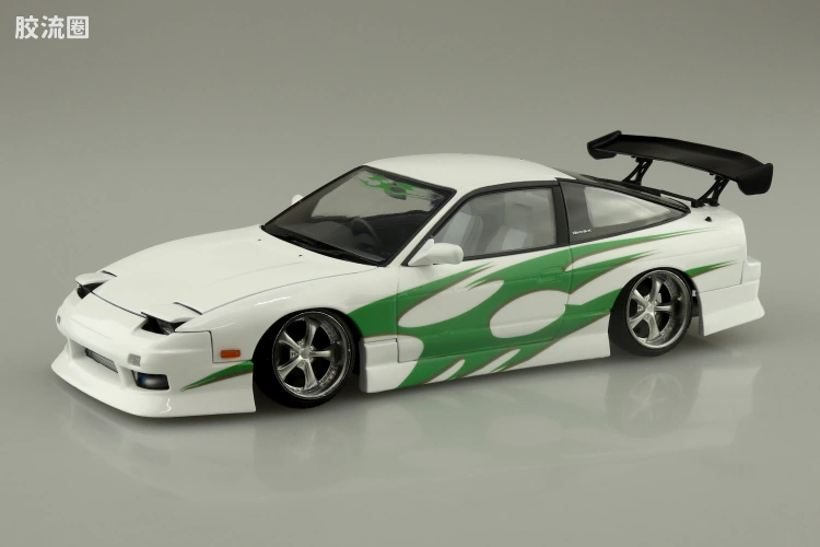 青岛社汽车拼装模型系列 1/24 改装车 098 日产URAS RPS13 180SX '96 Ver.2 067628