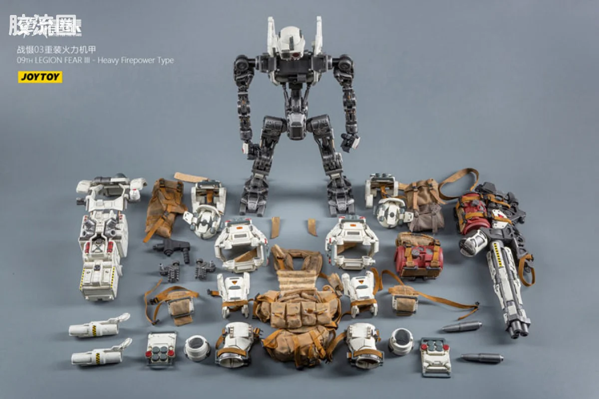 JOYTOY 战星辰系列 1/18综合机甲 战慑03重装火力机甲 - 图片