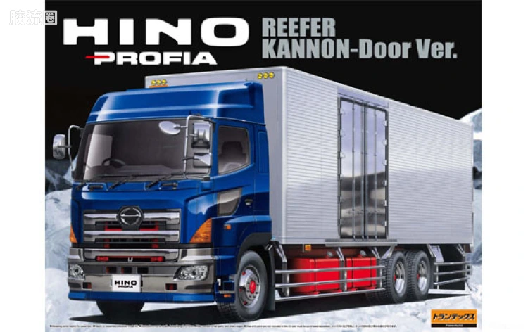 09 日野Hino 冷藏车侧开门式样00041