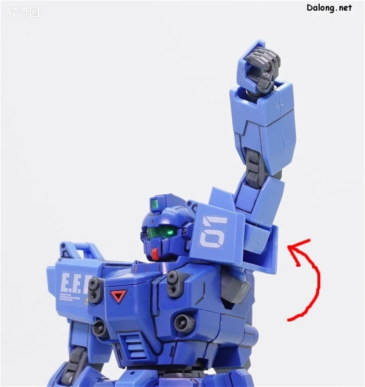 HGUC 普通版 h207 蓝色命运1号机“EXAM” - 图片