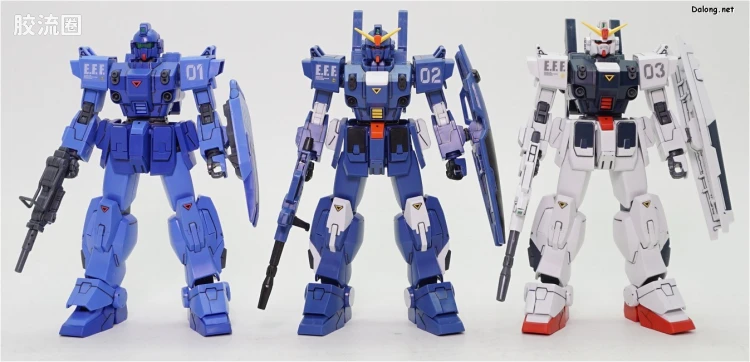 HGUC 普通版 h209 蓝色命运3号机“EXAM” - 图片