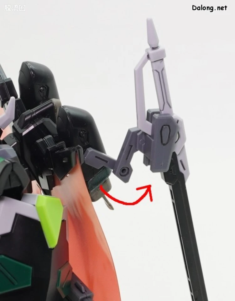 HGUC 普通版 h247 黑骑士小队 暴恶/楼陀罗(格里芬·阿尔巴莱斯特专用机) - 图片