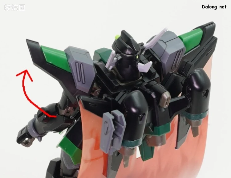 HGUC 普通版 h247 黑骑士小队 暴恶/楼陀罗(格里芬·阿尔巴莱斯特专用机) - 图片