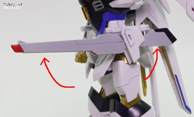 HGUC 普通版 h250 非凡强袭自由高达 - 图片