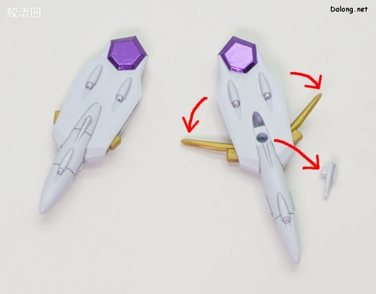 HGUC 普通版 h257 黑骑士小队 神鸟/迦楼罗 - 图片