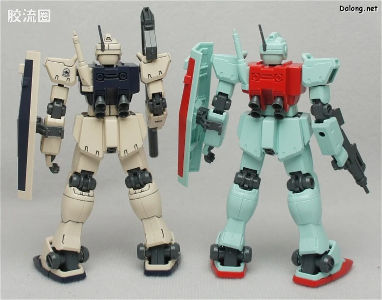 HGUC 网络限定版 RGM-79C 吉姆改 标准配色 & RGM-79C 改修型铁球 - 图片