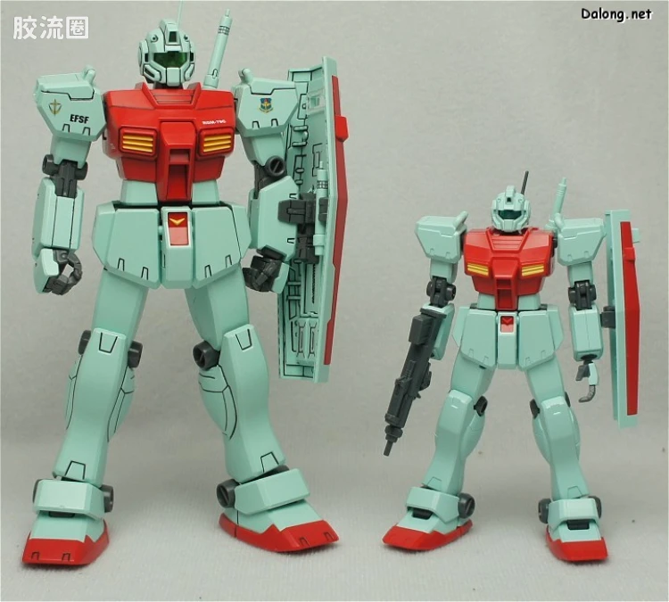 HGUC 网络限定版 RGM-79C 吉姆改 标准配色 & RGM-79C 改修型铁球 - 图片