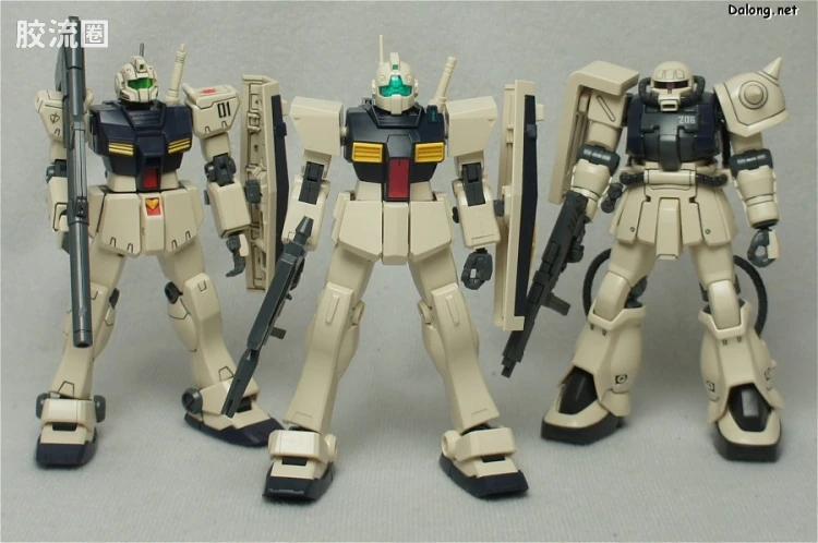 HGUC 网络限定版 RMS-179 吉姆Ⅱ 沙漠配色 - 图片