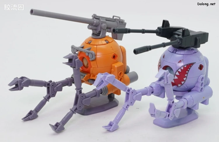 HGUC 网络限定版 RB-79K 铁球改（第08MS小队版）& RB-79 铁球（鲨鱼嘴式样） - 图片