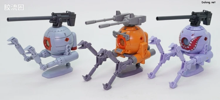 HGUC 网络限定版 RB-79K 铁球改（第08MS小队版）& RB-79 铁球（鲨鱼嘴式样） - 图片