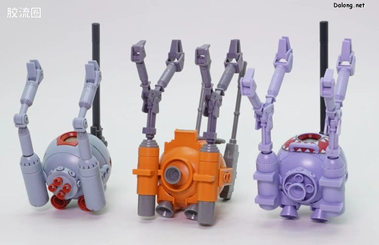 HGUC 网络限定版 RB-79K 铁球改（第08MS小队版）& RB-79 铁球（鲨鱼嘴式样） - 图片