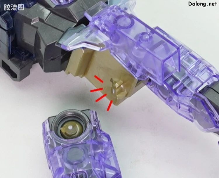 HGUC 网络限定版 德尔塔普拉斯(DELTA PLUS) 内部空间透明Ver. - 图片