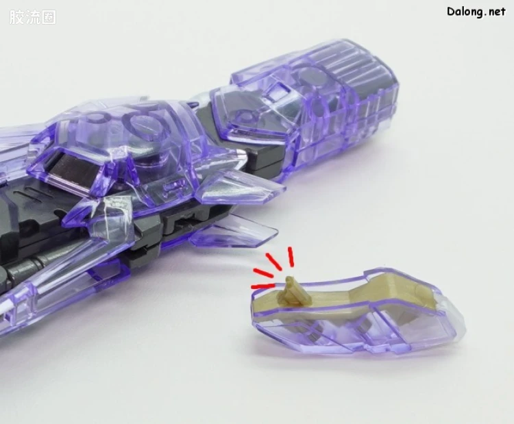 HGUC 网络限定版 德尔塔普拉斯(DELTA PLUS) 内部空间透明Ver. - 图片