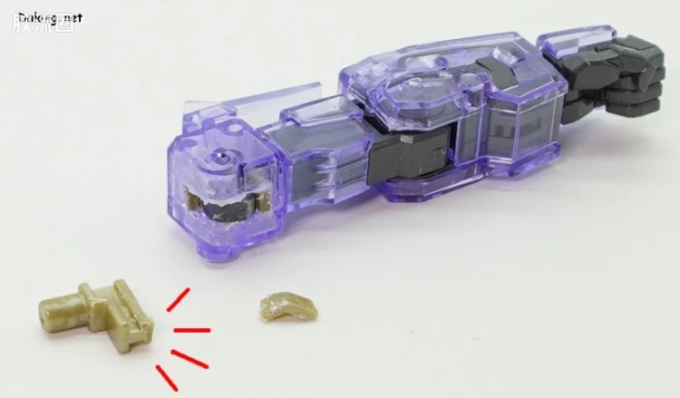 HGUC 网络限定版 德尔塔普拉斯(DELTA PLUS) 内部空间透明Ver. - 图片