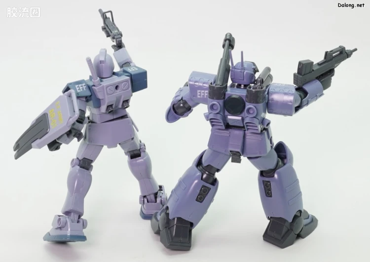 HGUC 网络限定版 吉姆& 钢加农 量产型 WD版 - 图片