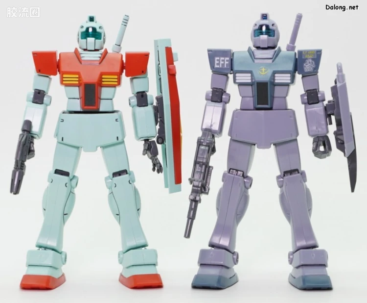 HGUC 网络限定版 吉姆& 钢加农 量产型 WD版 - 图片