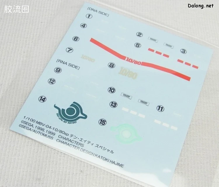 寿屋综合拼装模型系列 电脑战机 MBV-04-10/80sp 10/80 Special - 图片