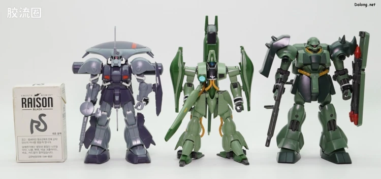 HGUC 网络限定版 新吉翁残党三机套装 - 图片