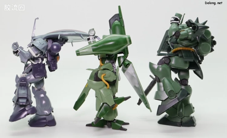 HGUC 网络限定版 新吉翁残党三机套装 - 图片
