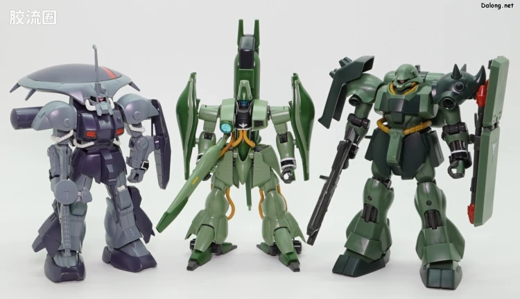 HGUC 网络限定版 新吉翁残党三机套装 - 图片