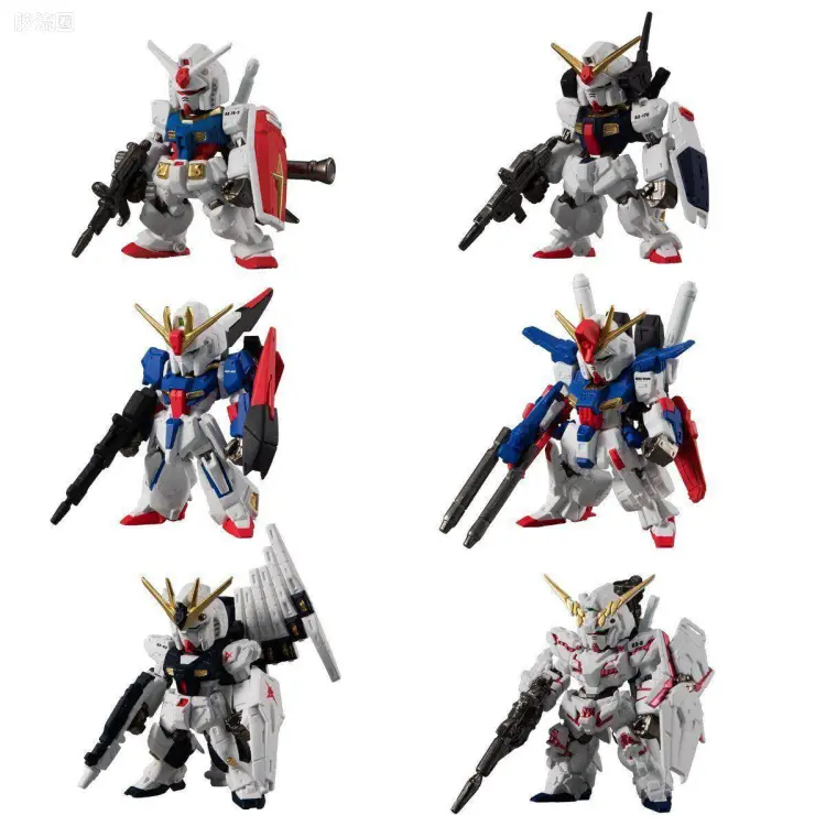 新FW系列食玩 GUNDAM CONVERGE 限定&特别版 10周年 宇宙世纪套装
