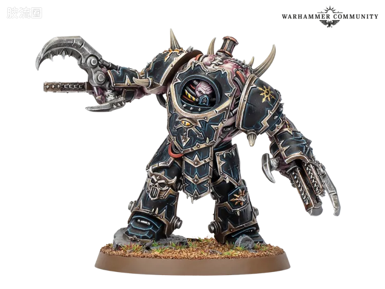 战锤40K Chaos Space Marines 混沌星际战士 10版 Mutilator