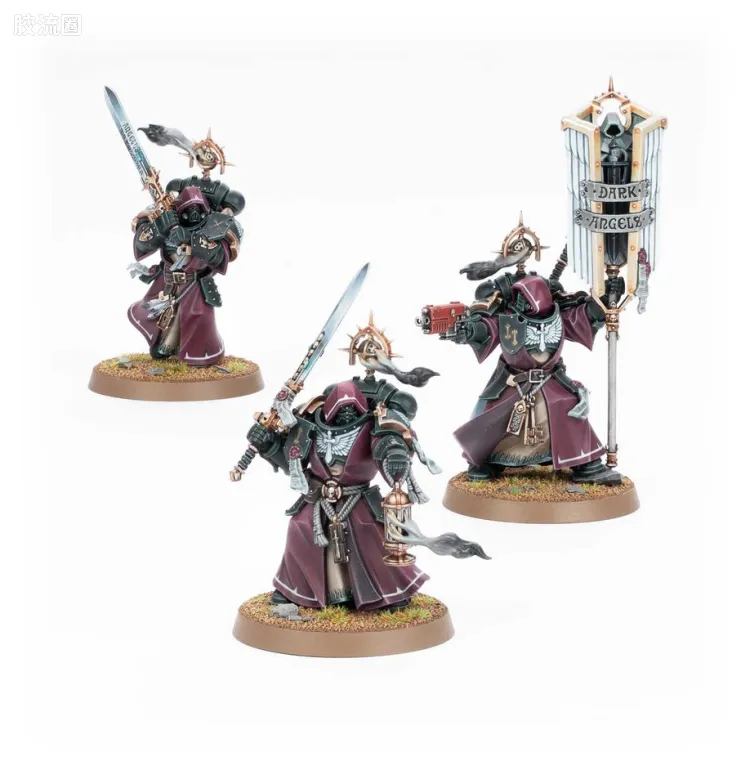 战锤40K Dark Angels 黑暗天使 10版 内环近卫