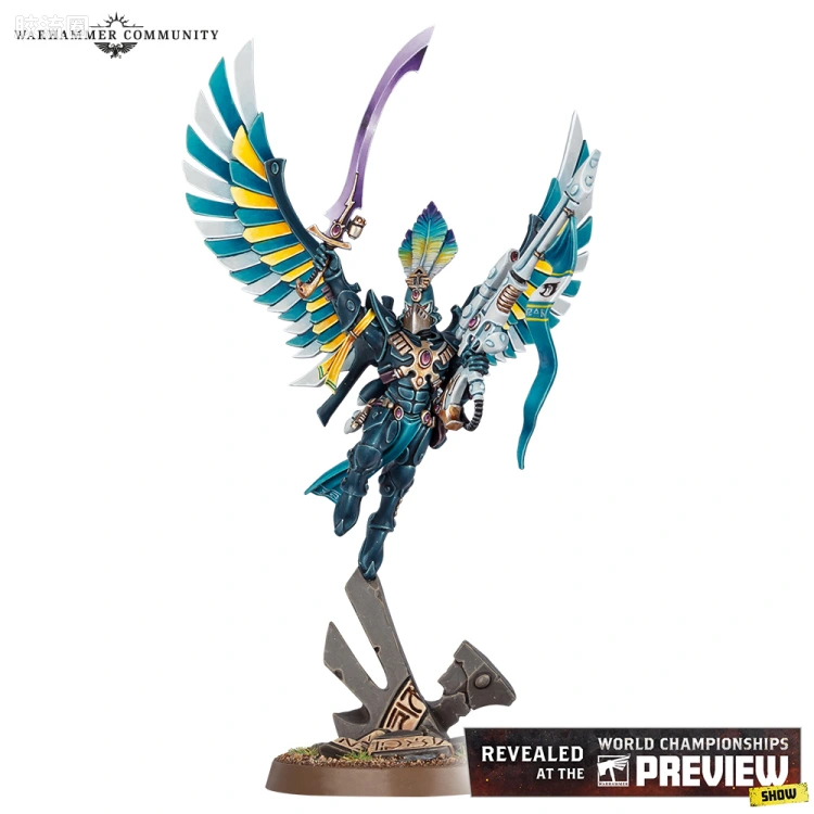 战锤40K Aeldari 艾达灵族 10版 凤凰领主 巴哈罗斯